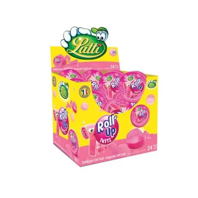 Lutti Roll Up Tutti Frutti (24 stuks)