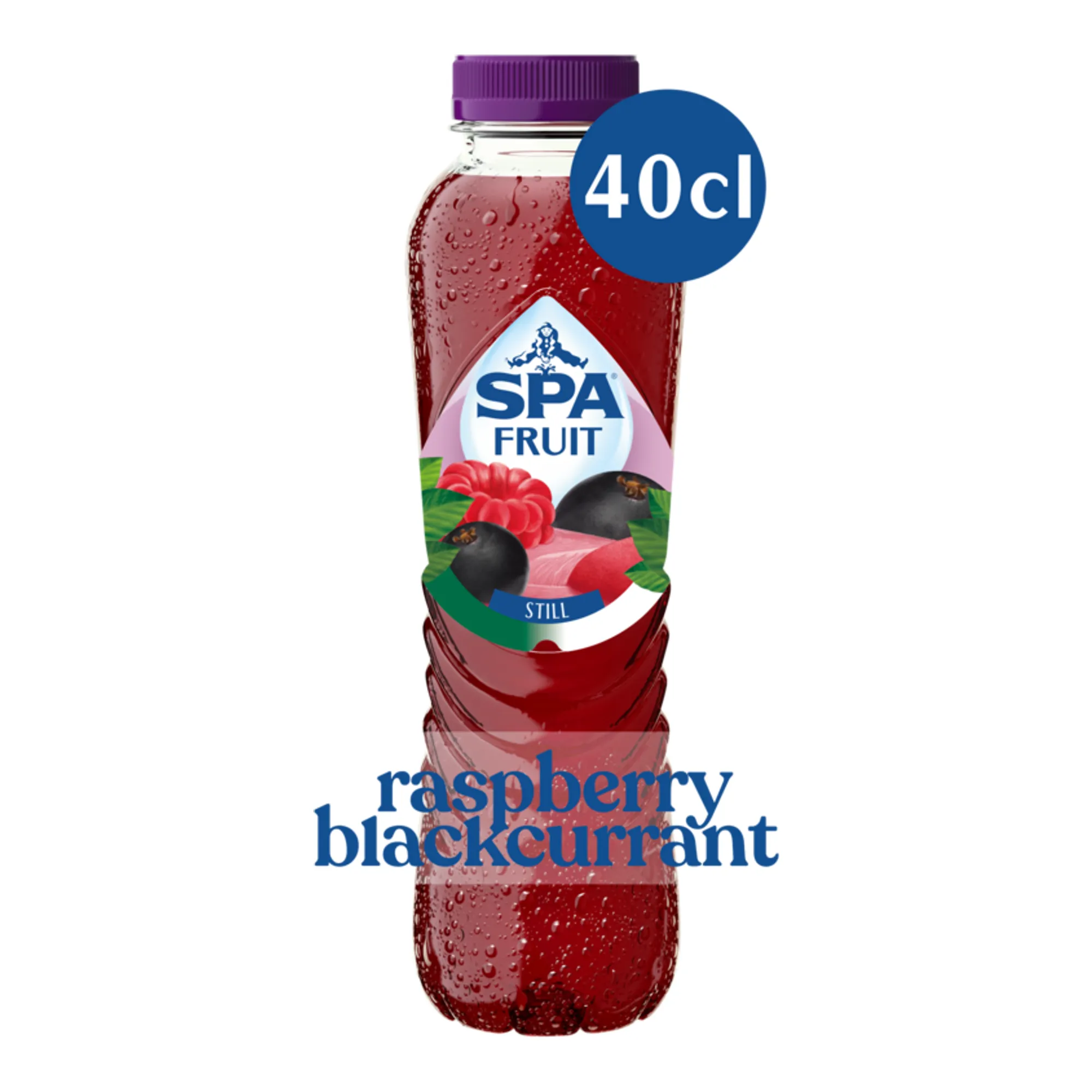 Spa Fruit Still Raspberry Blackcurrant (6x 400ml)