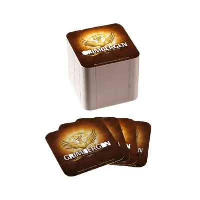 Grimbergen bierviltjes (2x 100 stuks)