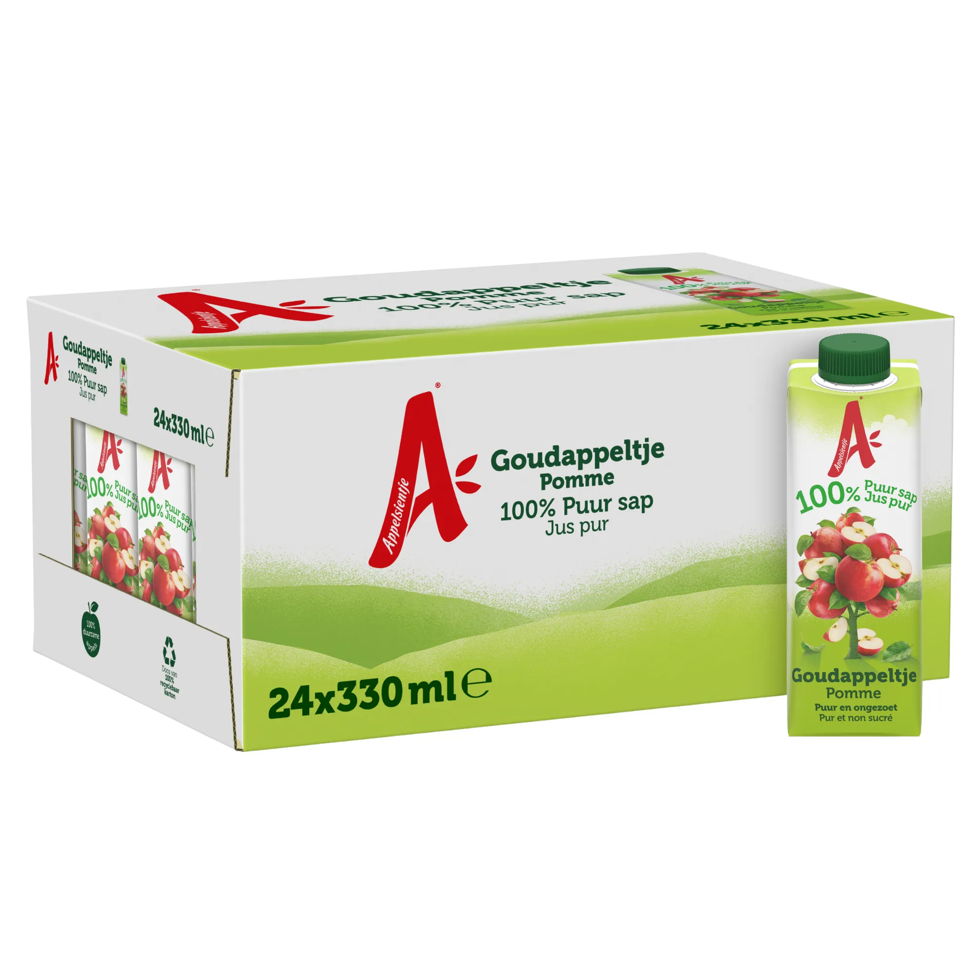 Appelsientje Goudappeltje Pakje (24x 33cl)