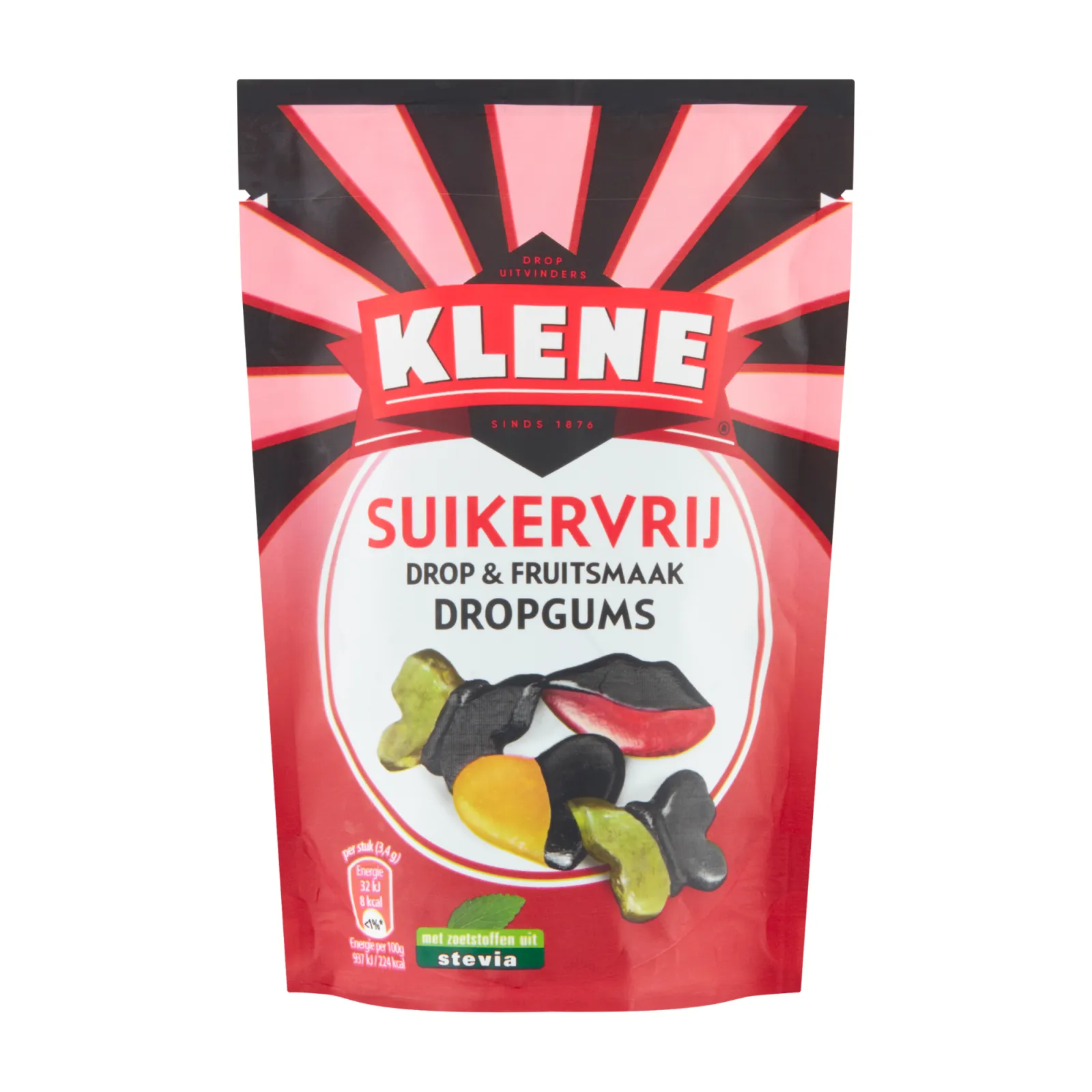 Klene Suikervrij Dropgums (12x 110gr)