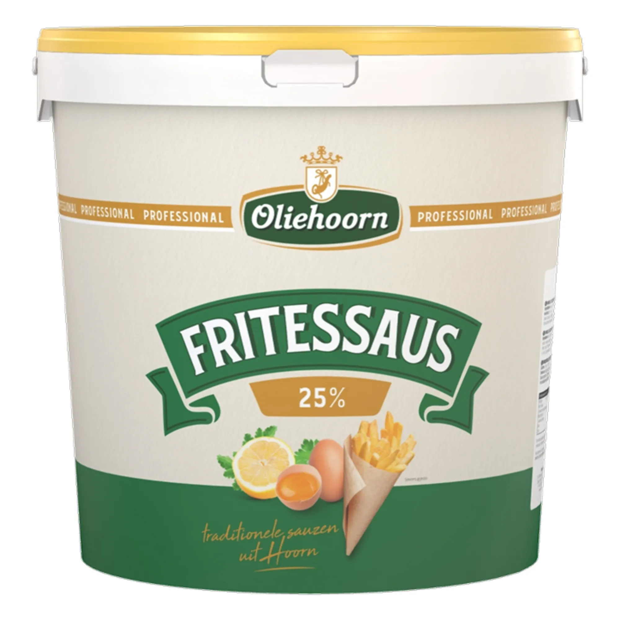Oliehoorn Fritessaus 25% (10 liter)