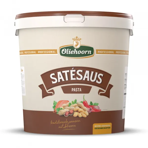 Oliehoorn Satésaus Pasta (10kg)