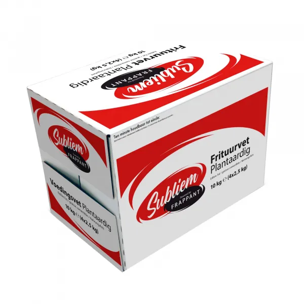 Subliem Plantaardig Frituurvet (4×2,5kg)