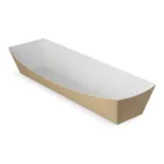 Frikandelbakjes A16 kraft/wit BIO (400 stuks)