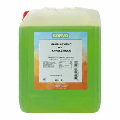 Corvo Slushsiroop Appel (5 liter)