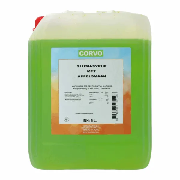 Corvo Slushsiroop Appel (5 liter)