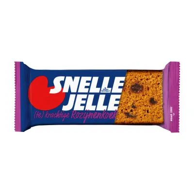Snelle Jelle Kruidkoek Rozijnen (20x65gr)