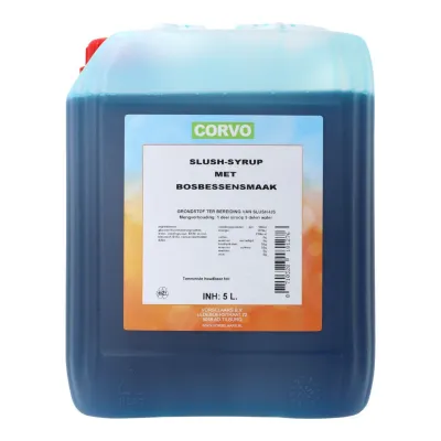 Vorselaars Slushsiroop Bosbessen (5 liter)
