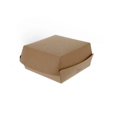 Hamburgerbak / Menubox Extra Groot FSC Kraft BIO (300 stuks)