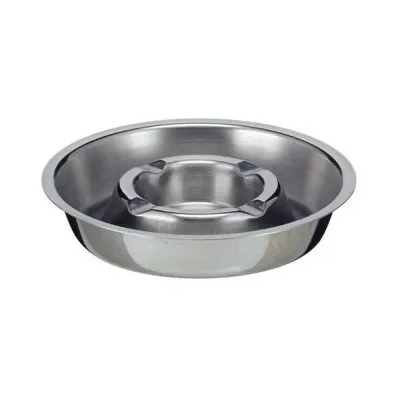 Asbak roestvrijstaal (16cm)