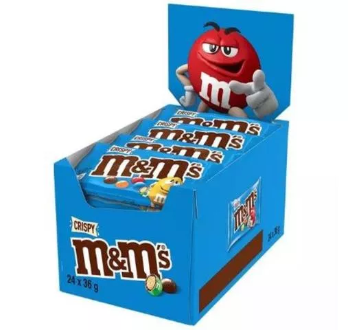 M&M's Crispy Gr.36 Pz.24 - Dolciaria Web