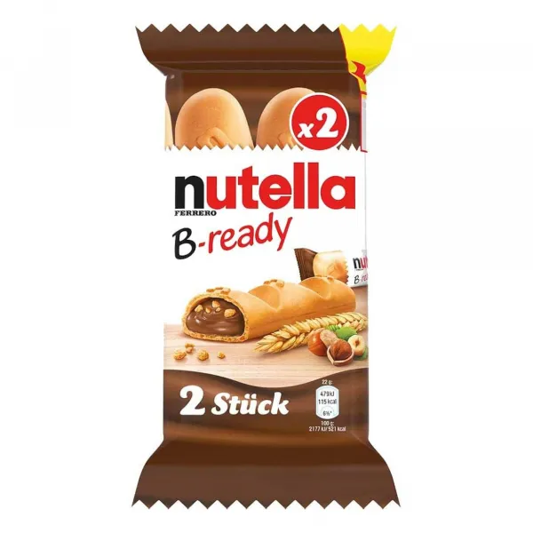 Nutella B-ready 2-pack (24 stuks)
