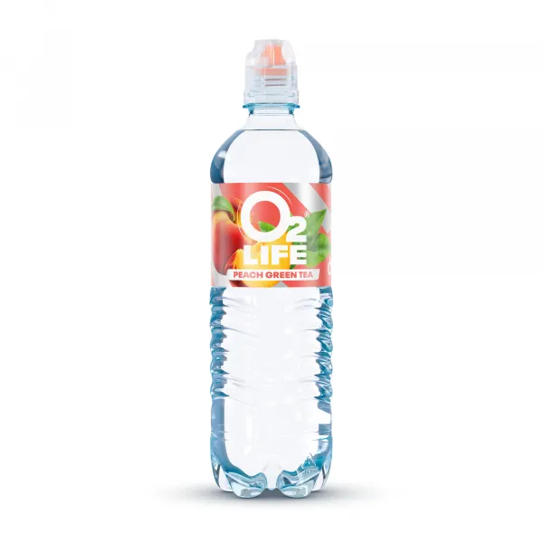 O2life Peach Green Tea PET (6x 750ml)