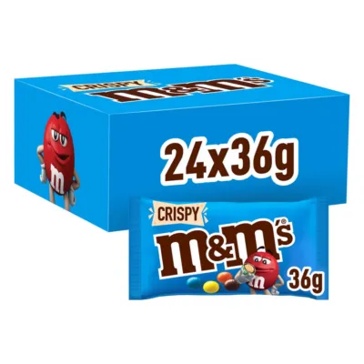 M&M's Single Crispy 24x 36gr