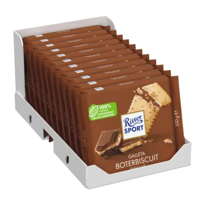 Ritter sport boter biscuit