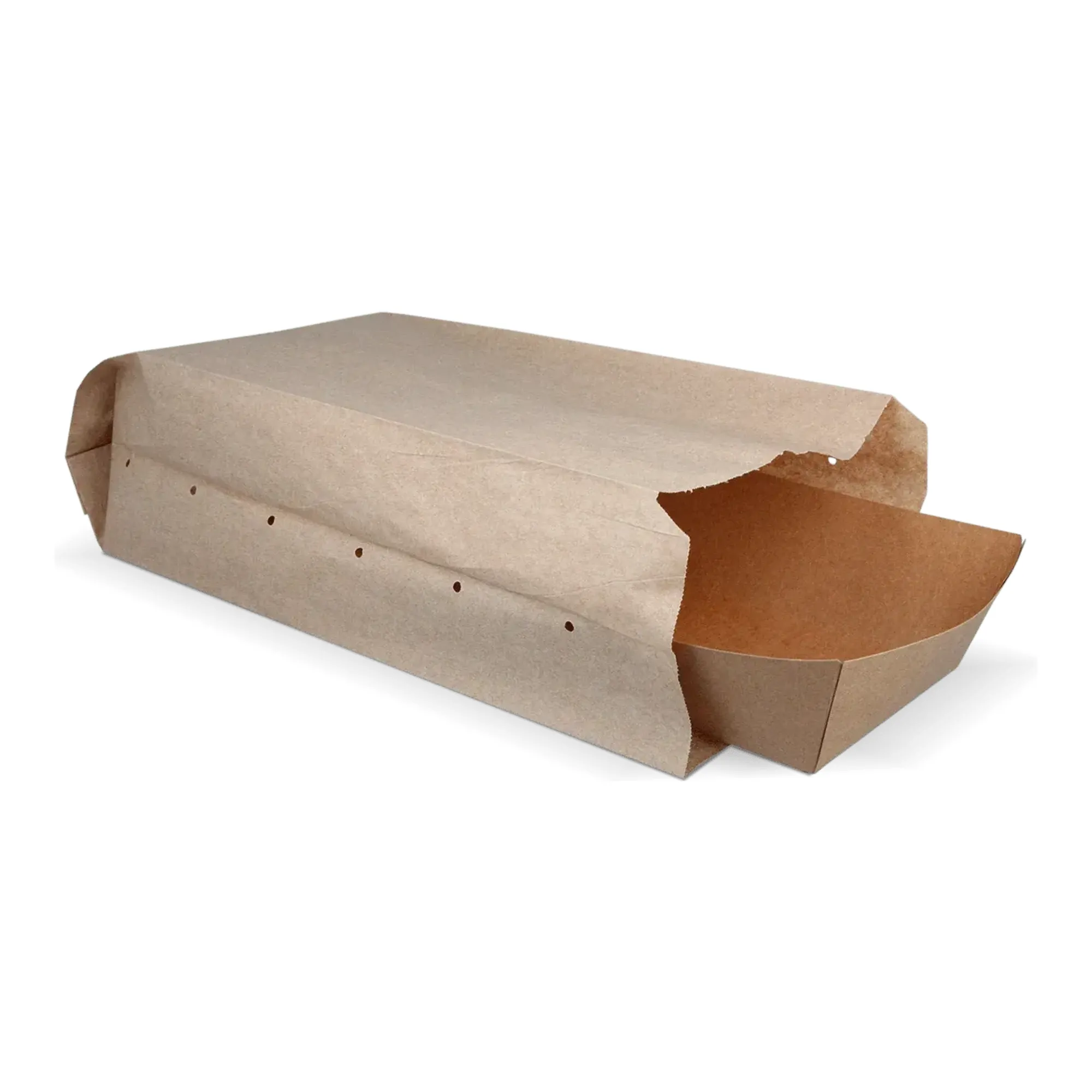 Snackzak Geperforeerd Kraft nr.29 BIO (3 pond)(900 stuks)