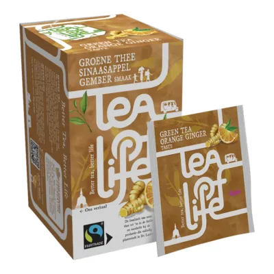 Tea of Life Green Tea Orange Ginger (100x 1,75gr)