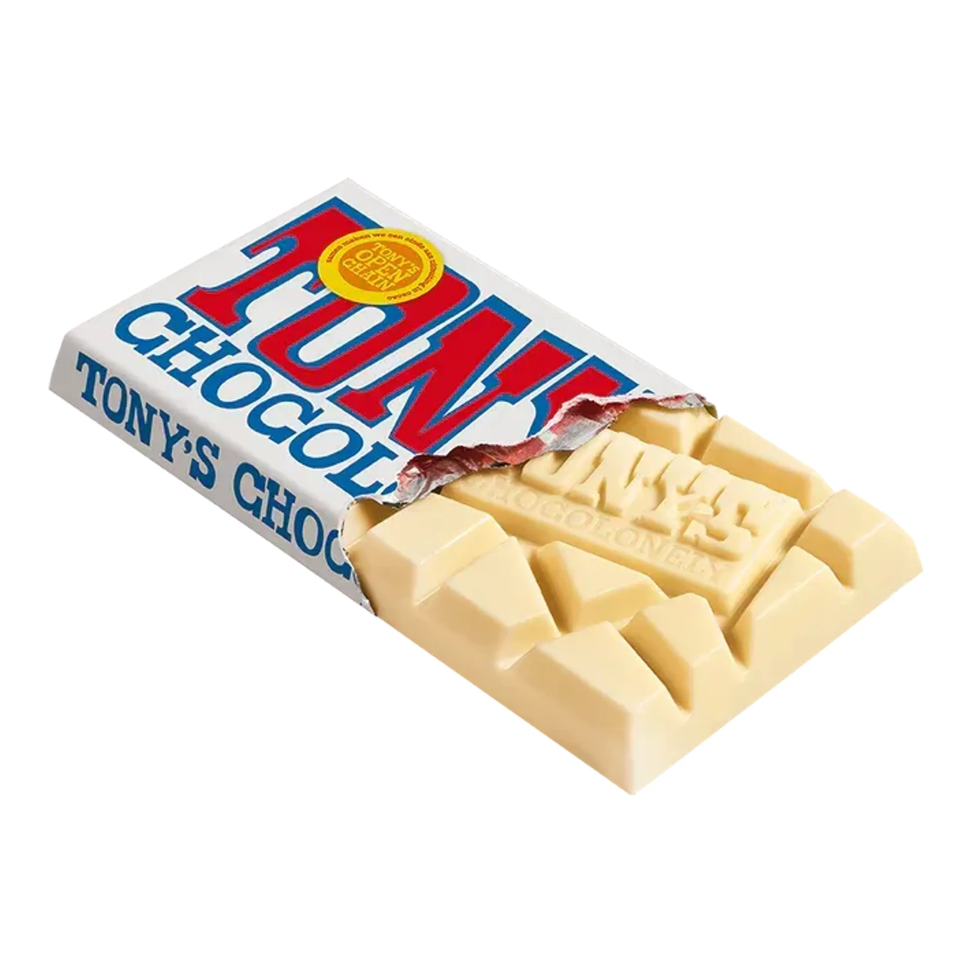 Tony's Chocolonely Reep Witte Chocolade (15x 180gr)
