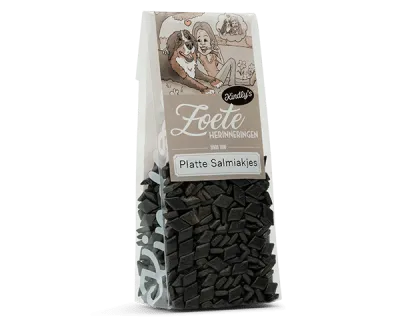 Kindly’s Platte Salmiakjes Zakje (7x 130gr)