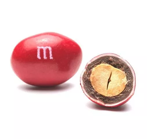 single m&m