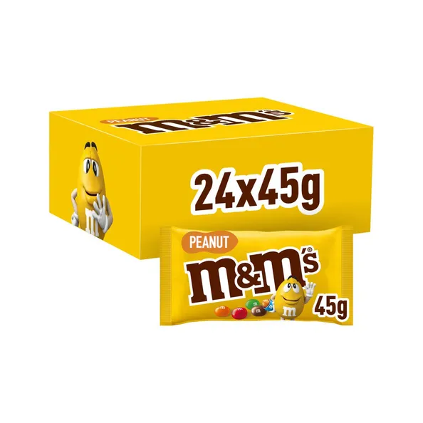 M&M's Peanut Single (24x 45gr) - Grossiste