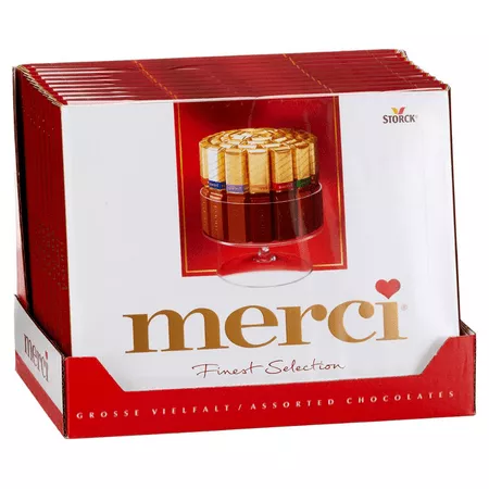 Merci, Chocolates, Finest Selection, 400 gr