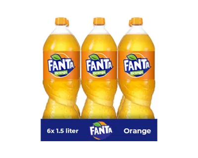 Fanta Orange Pet (6x 1,5 liter)