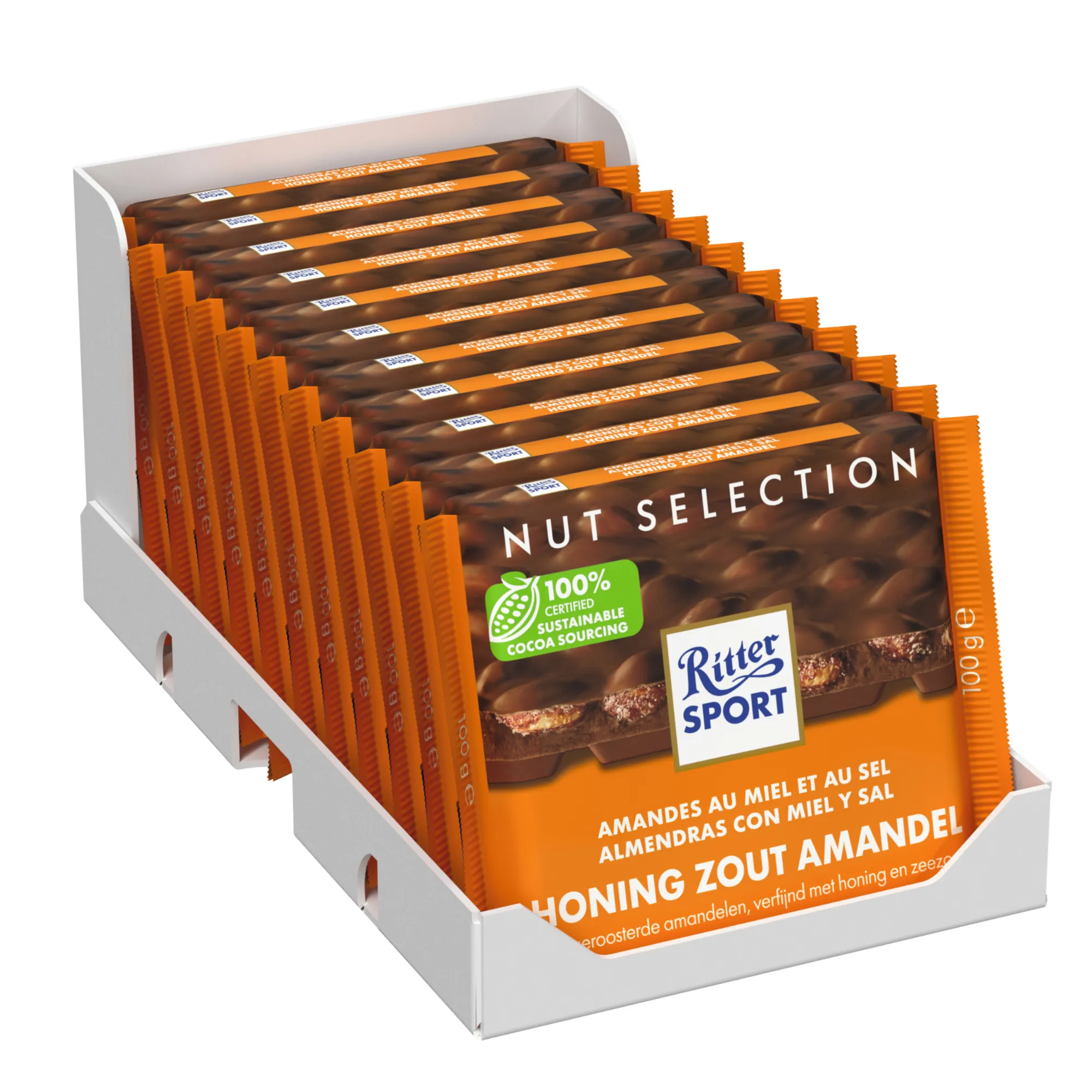ritter sport honing zout amandel