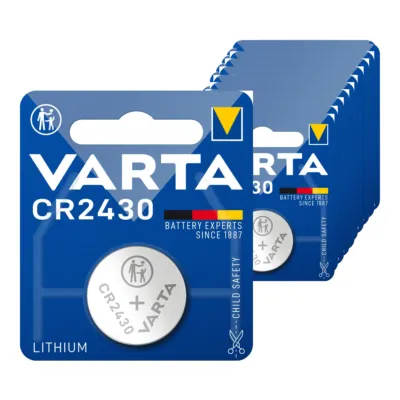 Varta CR2430 Lithium Knoopcel Batterij (10 stuks)
