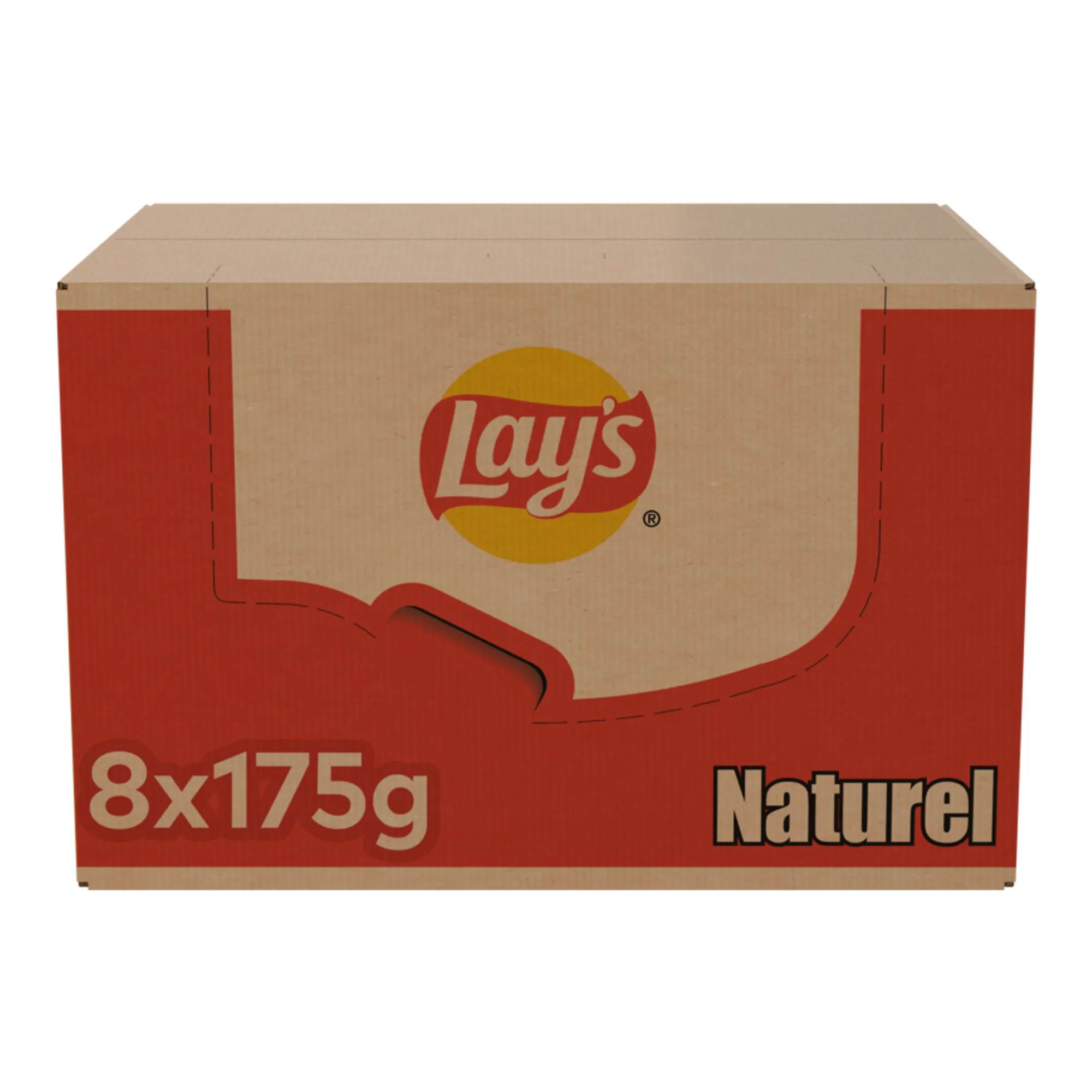 Lay's Chips Naturel (8x 175gr)