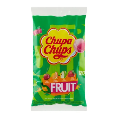 Chupa Chups Lollie Fruit (120 stuks)