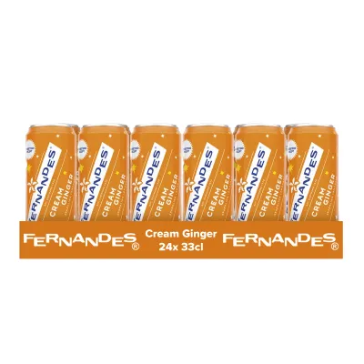 Fernandes Cream Ginger blik (24x 33cl)
