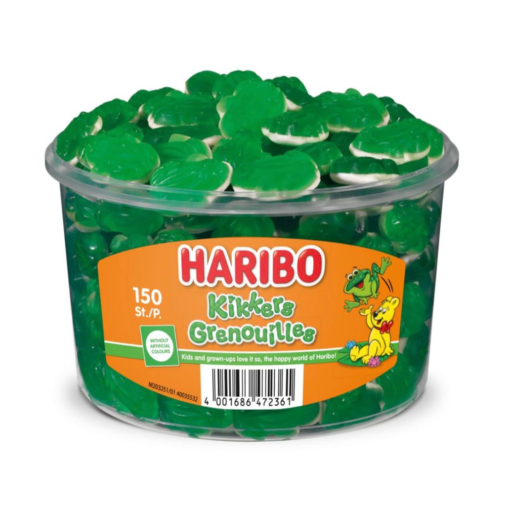Haribo Frösche (150 Stück) - Großhandel Compliment.nl