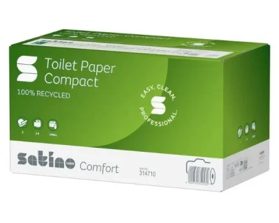 Satino Comfort Toiletpapier Compactrol 2 laags (24×100 meter)