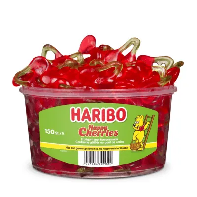 Haribo Kersen (150 stuks)