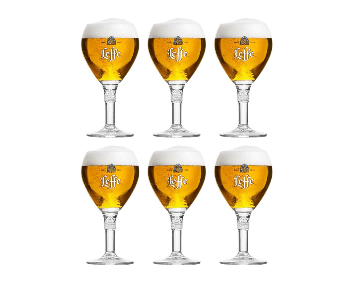 Leffe Kelchglas (6x 25cl) - Großhandel Compliment.nl