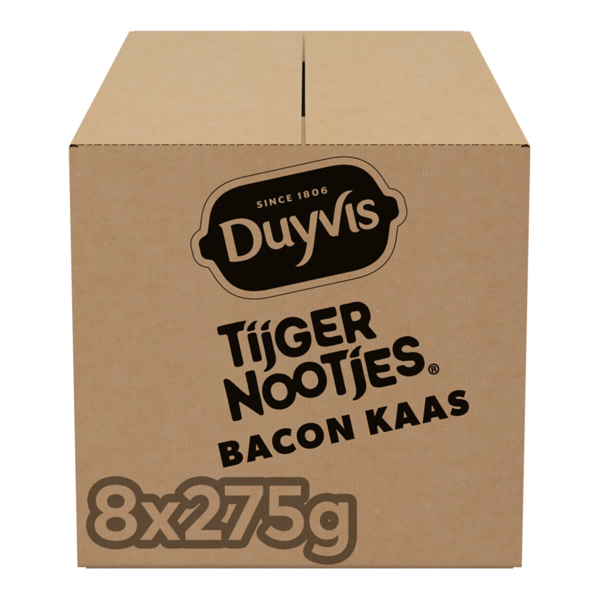 Duyvis Tijgernootjes Bacon Cheese (8x 275gr)