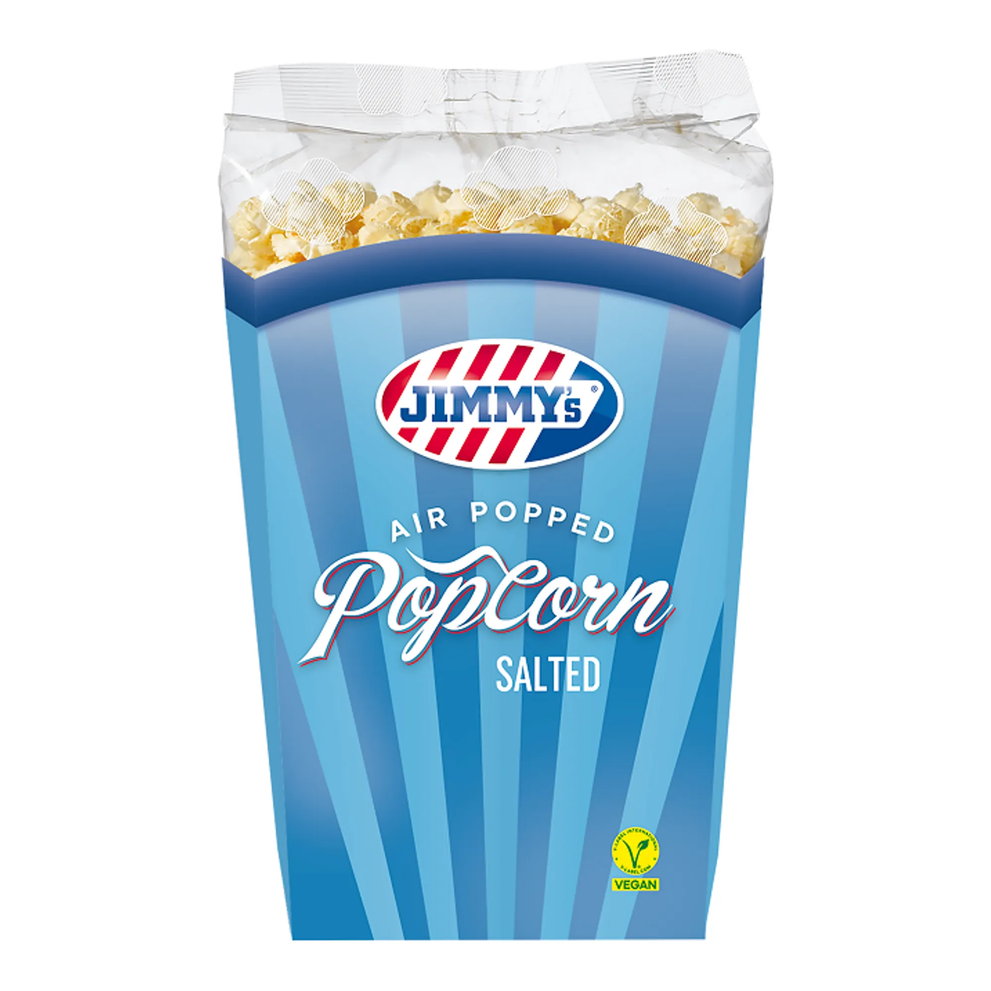 Jimmy's Popcorn Zout Tube (6x 90gr)