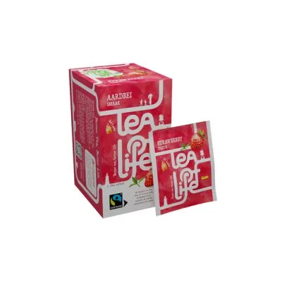 Tea of life strawberry 1.5gr. (100 stuks)