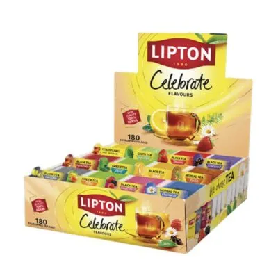 Lipton Feel Good Selection Thee Variety Pack assortimentsdoos (180 stuks)