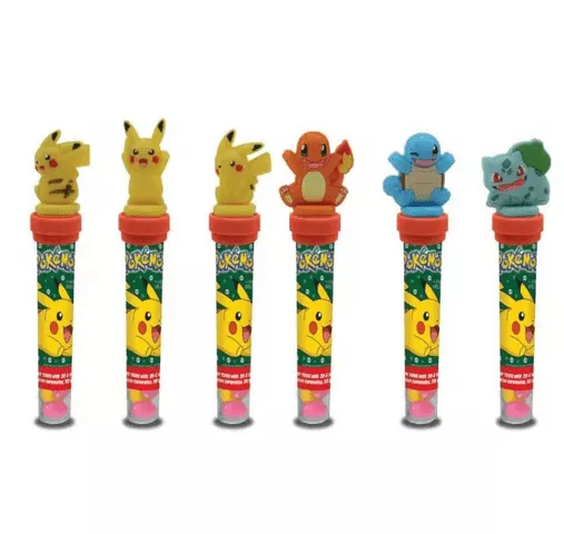 Pokemon Candy Tube (24x 8 grammes) - Grossiste Compliment.nl