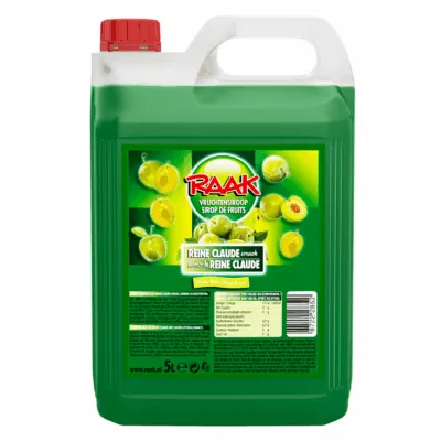 Raak Siroop Reine Claude (5 liter)