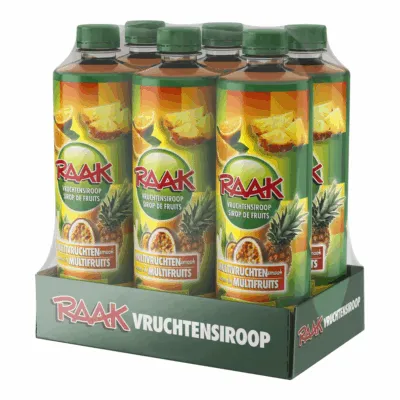 Raak Vruchtensiroop Multivruchten (6x 750ml)