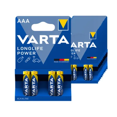 Varta AAA Longlife Power Alkaline Batterijen (10x 4 stuks)