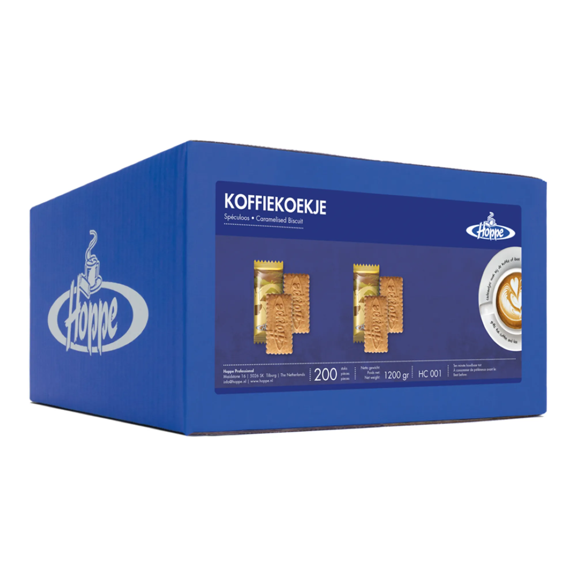 Hoppe Koffiekoekjes Brussel (200 stuks)