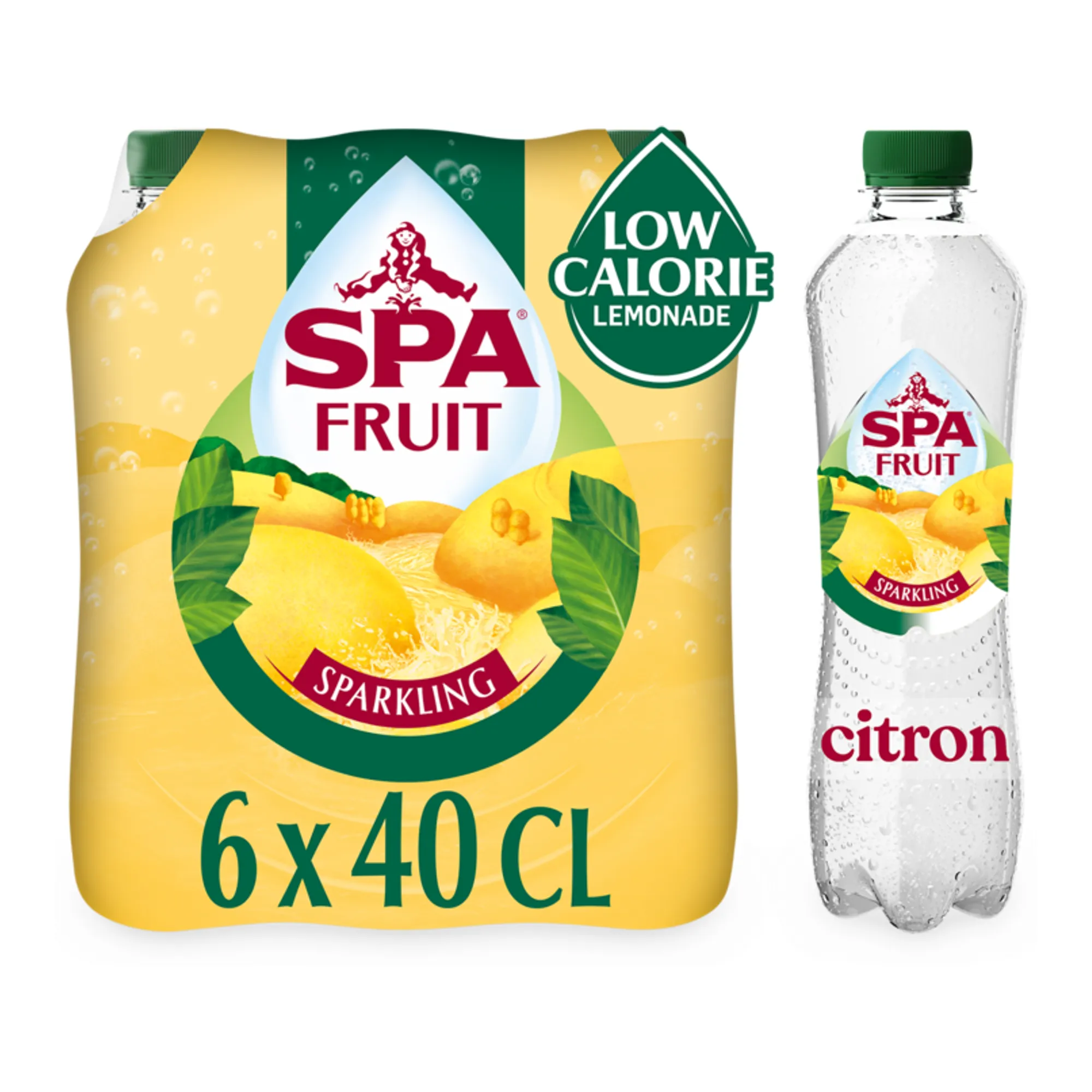 Spa Fruit Sparkling Citroen (6x 400ml)