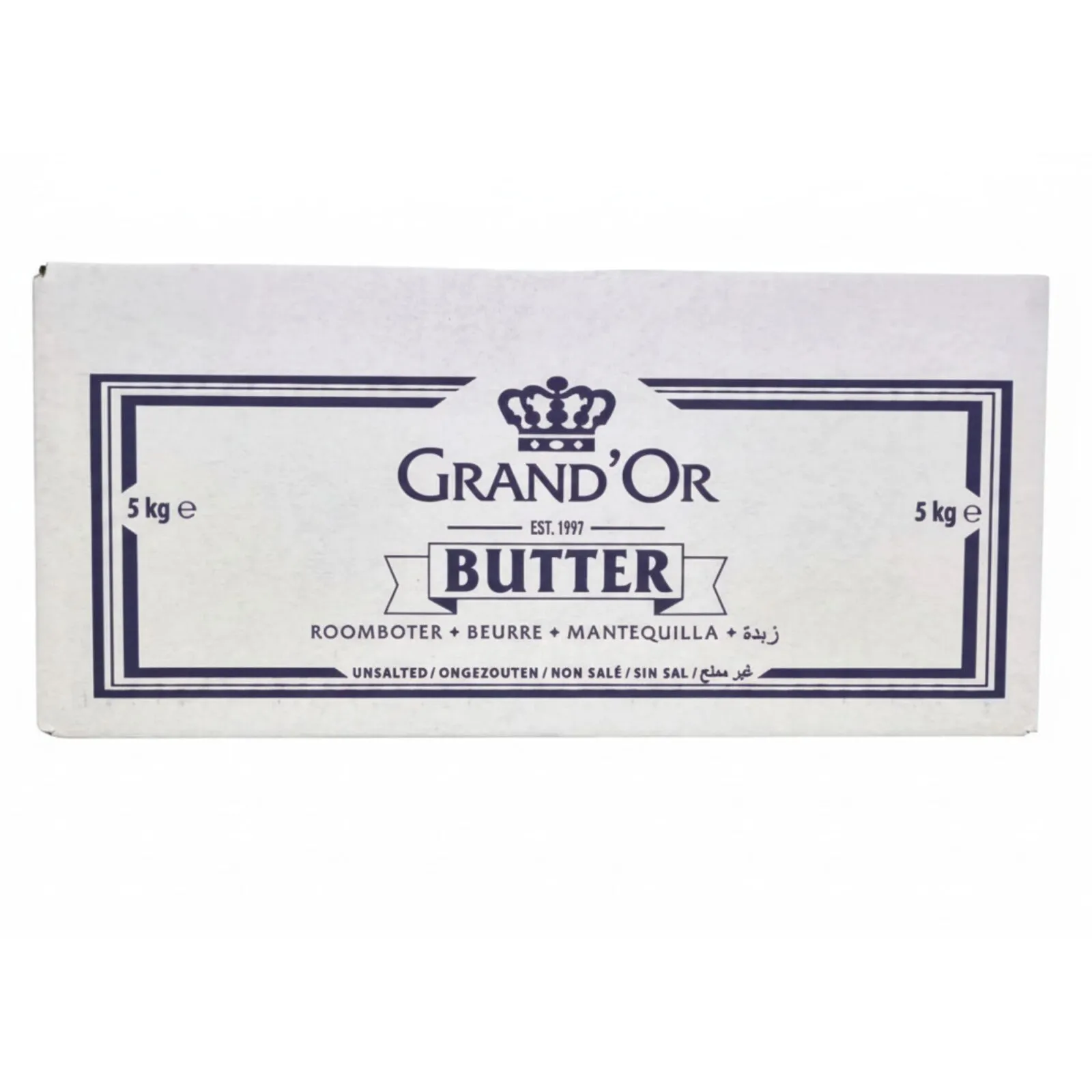 Grand'or Roomboter 82% ongezouten 5kg