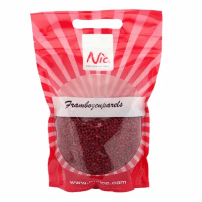 Nic Frambozenparels (1kg)
