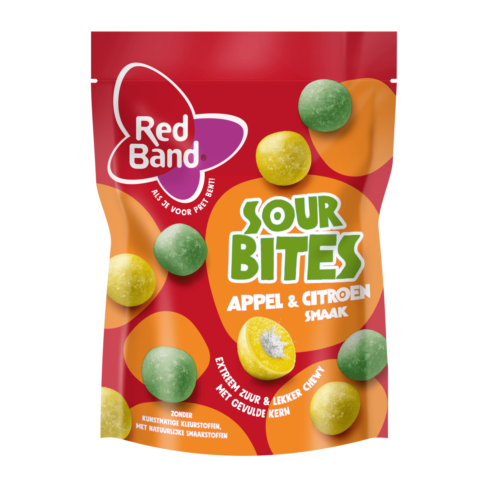 Red Band Sour Bites Appel & Citroen (8 stuks) - Compliment.nl